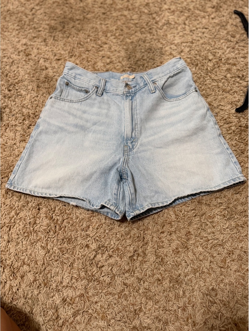 Levi’s denim Jean cinch shorts